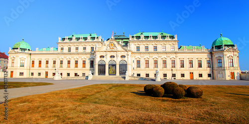 Photo: Belvedere palace Vienna Austria Belvedere palace Vienna Austria