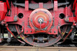 Eisenbahn Lokomotive Detail Rad