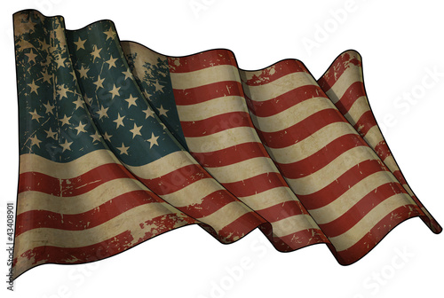 Illustration: USA Historic Flag USA Historic Flag