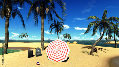 Illustration: Tropical trip Tropical trip