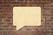 speech bubble