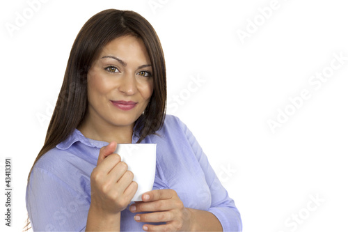 Photo: M11 5 Frau mit Kaffeetasse M11 5 Frau mit Kaffeetasse
