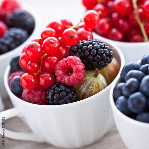Photo: Fresh summer berries Fresh summer berries
