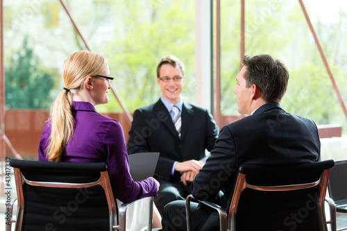 Foto: Business - Vorstellungsgespräch für Bewerbung Business - Vorstellungsgespräch für Bewerbung
