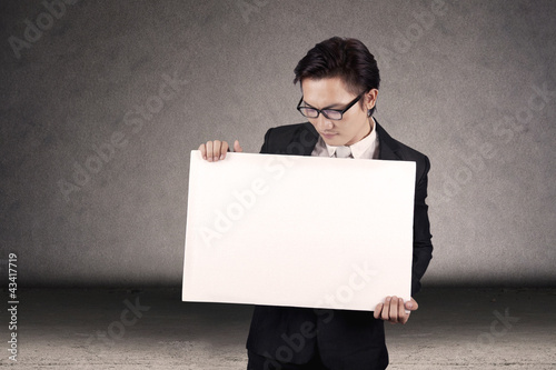 Photo: Businessman with copy space Businessman with copy space