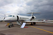 Photo: ladder in a private jet ladder in a private jet