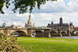 Dresden Bäume umrahmt