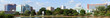 Panoramic cityscape of Huntsville, Alabama 