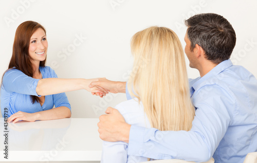 Photo: couple contract family couple contract family