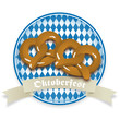 Oktoberfest Brezeln weiß