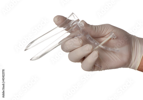 Photo: Disposable speculum Disposable speculum