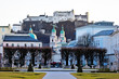 Salzburg, Österreich, Stadt Ansicht