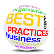 BEST PRACTICES  ball sphere world globe cloud