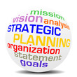 STRATEGIC PLANNING  ball sphere world globe cloud