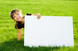 Photo: Smiling Little girl Kid in park Smiling Little girl Kid in park