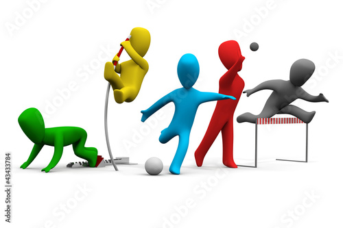 Illustration: Sportarten Sportarten