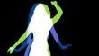 sexy dancer shadow, silhouettes