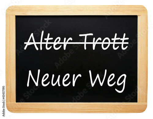 Illustration: Neuer Weg Neuer Weg