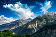 Foto: India.Mountains and clouds. India.Mountains and clouds.