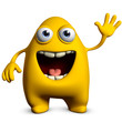 yellow alien