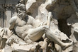 Fontana dei 4 Fiumi, Roma - il Gange