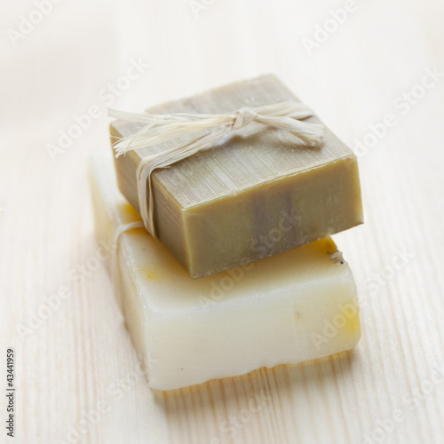 Photo: Soap bars with natural ingredients Soap bars with natural ingredients