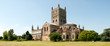 Historic Tewkesbury Abbey, Gloucestershire, Severn Vale, UK