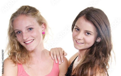 Foto: Freundinnen – blond und braun Freundinnen – blond und braun