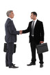Business men shaking hands