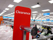 Clearance Sign at Clothing Store