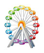 vector icon ferris wheel