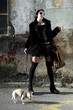 Photo: portrait of a beautiful model, vintage clothes portrait of a beautiful model, vintage clothes