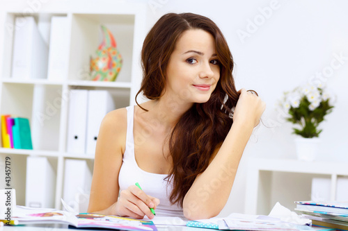 Photo: Student girl Student girl