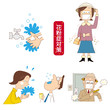 花粉症、外出時