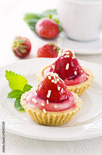 Foto: Erdbeertartlets Erdbeertartlets