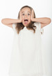 Shouting little girl