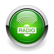 radio web green button