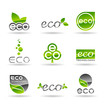 Ecology icon set (number 4). Eco-icons.