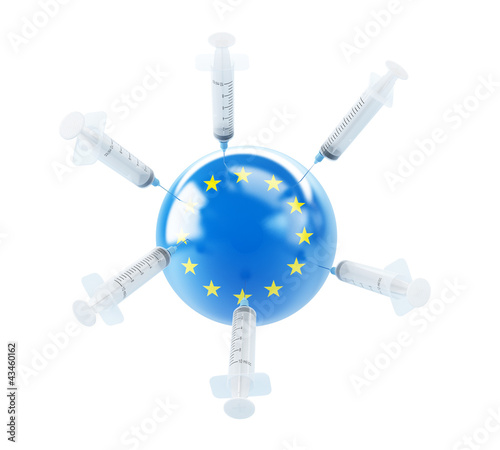 Illustration: injections by the european union injections by the european union