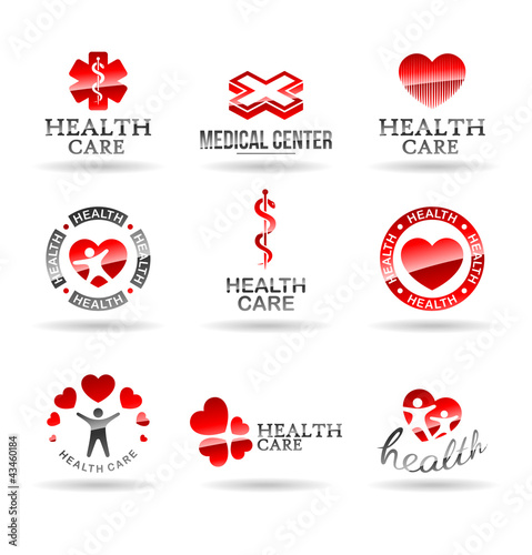 Vector: Set of medical icons. Set of medical icons.
