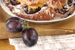 pflaumen und kuchen