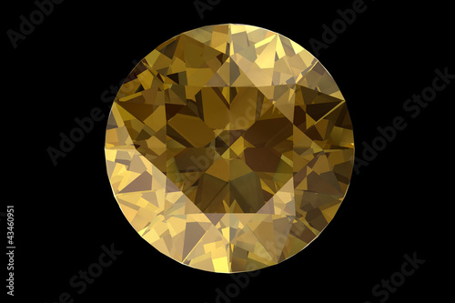 Illustration: yellow sapphire yellow sapphire