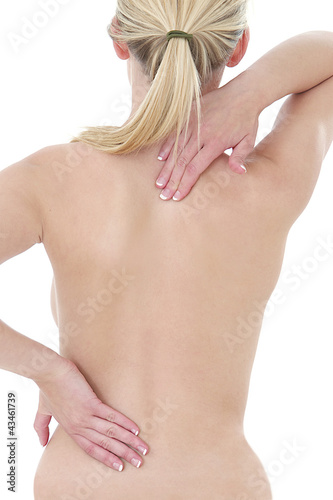 Photo: Femme - Douleurs du dos Femme - Douleurs du dos