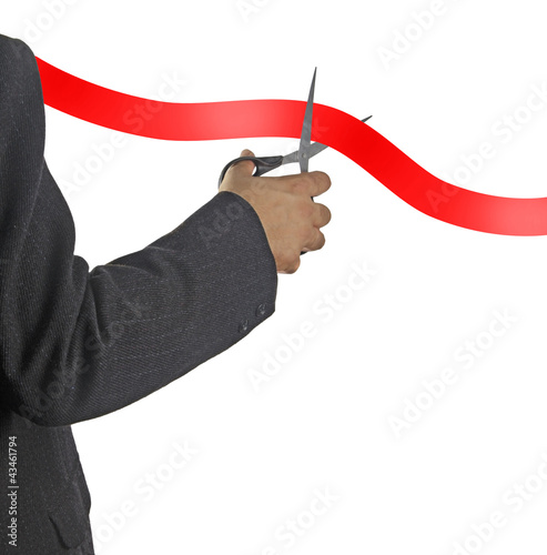 Foto: Cutting red tape Cutting red tape
