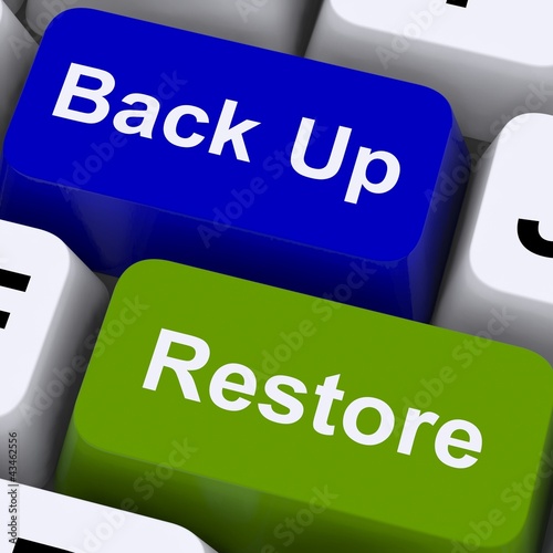 Illustration: Back Up And Restore Keys For Data Security Back Up And Restore Keys For Data Security