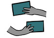 Illustration: business card business card