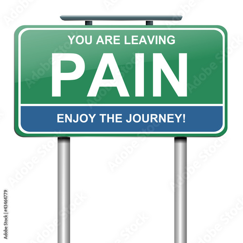 Photo: Pain concept. Pain concept.