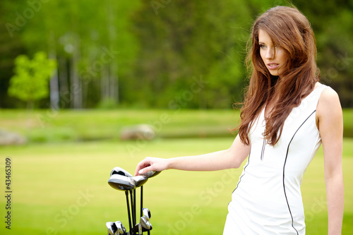 Foto: Woman and golf Woman and golf