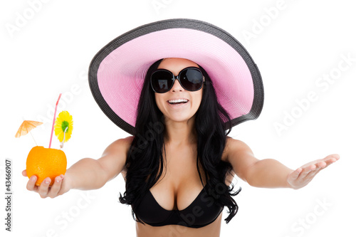 Photo: beautiful summer woman beautiful summer woman