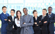 successful american african businessman smiling